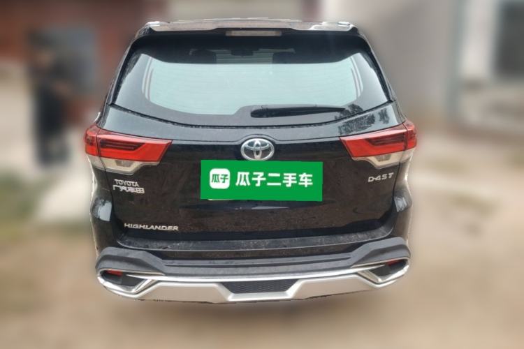 Used Toyota Highlander 2018 2.0T Two-Wheel Drive Elite Version 5 Seats China VI Standard Rear
