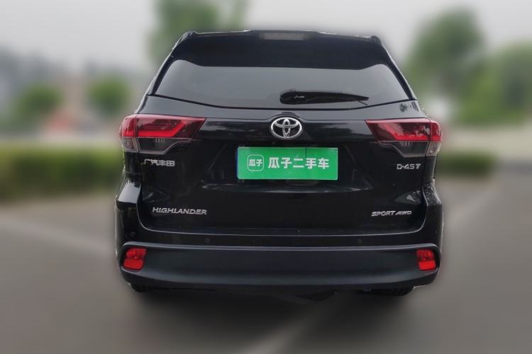 Used Toyota Highlander 2018 2.0T Four-Wheel Drive Knight Edition 7 Seats China VI Standard Rear