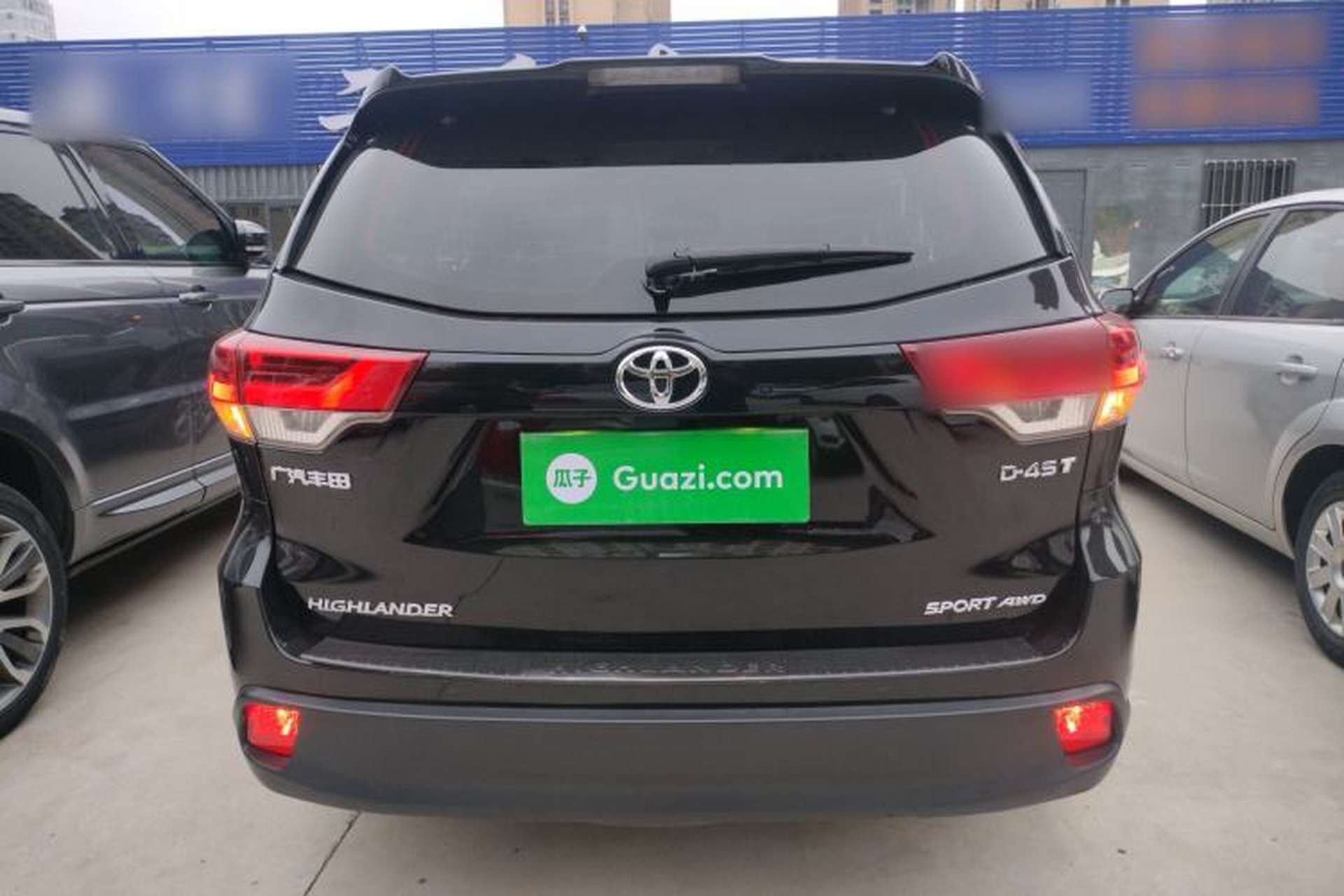 Used Toyota Highlander 2018 2.0T Four-Wheel Drive Prestige Version 7 Seats China VI Standard Rear