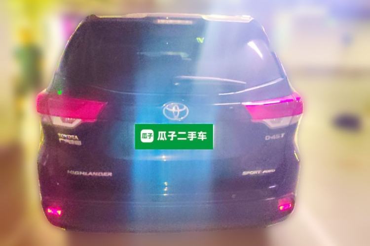 Used Toyota Highlander 2018 2.0T Four-Wheel Drive Luxury Version 7 Seats China VI Standard Rear