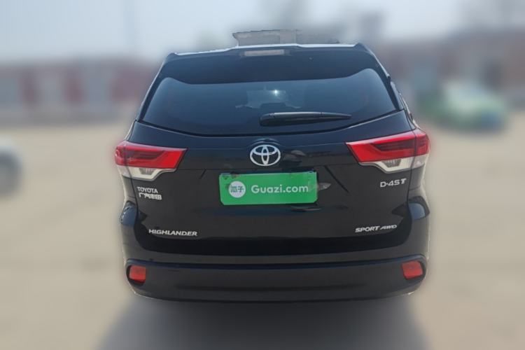 Used Toyota Highlander 2018 2.0T Four-Wheel Drive Luxury Edition 7 Seats China V Emission Standard Rear