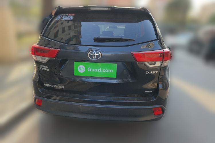 Used Toyota Highlander 2018 2.0T Four-Wheel Drive Elite Edition 7 Seats China V Standard Rear