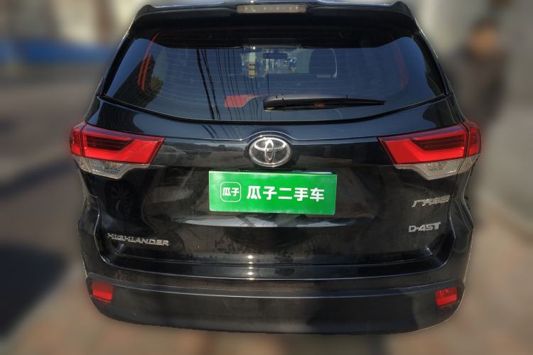 Used Toyota Highlander 2018 2.0T Four-Wheel Drive Elite Edition 7 Seats China VI Standard Rear