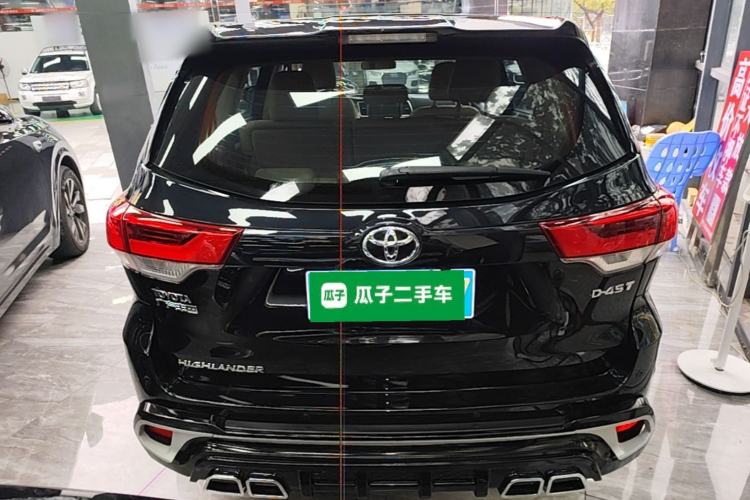 Used Toyota Highlander 2018 2.0T Two-Wheel Drive Elite Edition 7 Seats China VI Standard Rear