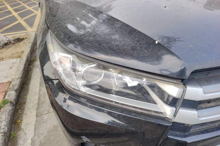 Used Toyota Highlander 2018 2.0T Four-Wheel Drive Luxury Version 7 Seats China VI Standard Right Front Headlight