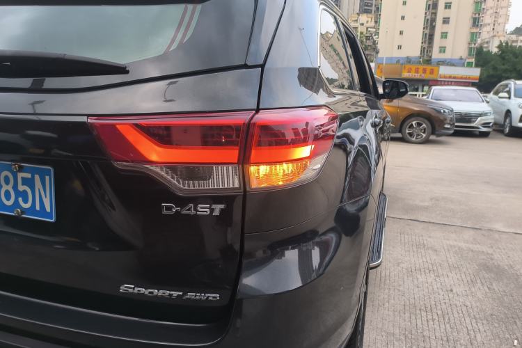 Used Toyota Highlander 2018 2.0T Four-Wheel Drive Luxury Version 7 Seats China VI Standard Right Rear Taillight