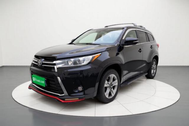 Used Toyota Highlander 2018 2.0T Four-Wheel Drive Prestige Version 7 Seats China VI Standard
