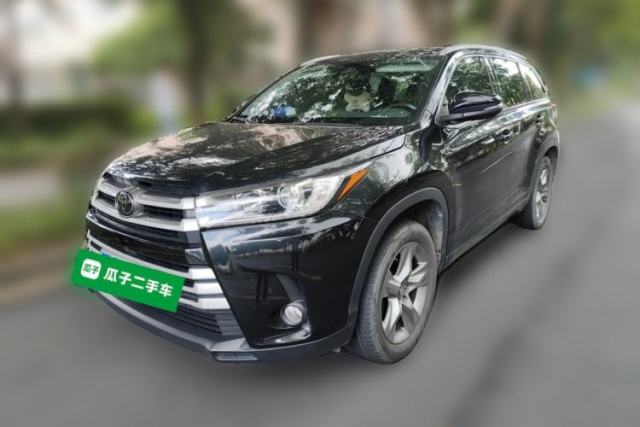 Used Toyota Highlander 2018 2.0T Four-Wheel Drive Luxury Version 7 Seats China VI Standard
