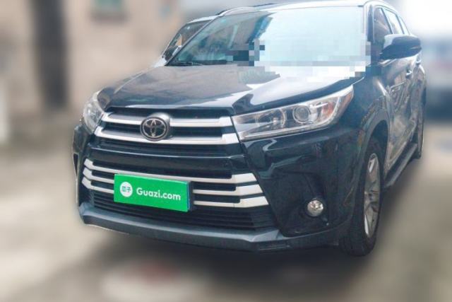 Used Toyota Highlander 2018 2.0T Four-Wheel Drive Luxury Version 7 Seats China VI Standard