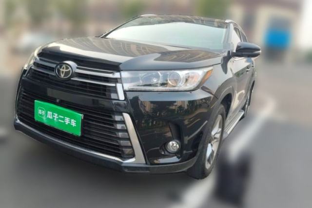 Used Toyota Highlander 2018 2.0T Two-Wheel Drive Prestige Version 7 Seats China V Emission Standard