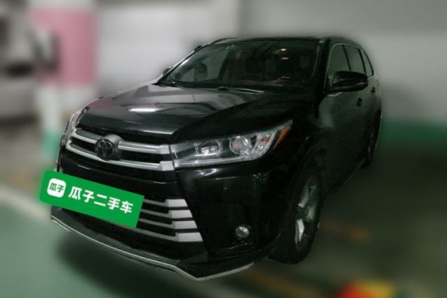 Used Toyota Highlander 2018 2.0T Four-Wheel Drive Luxury Edition 7 Seats China V Emission Standard