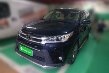 Used Toyota Highlander 2018 2.0T Four-Wheel Drive Luxury Edition 7 Seats China V Emission Standard