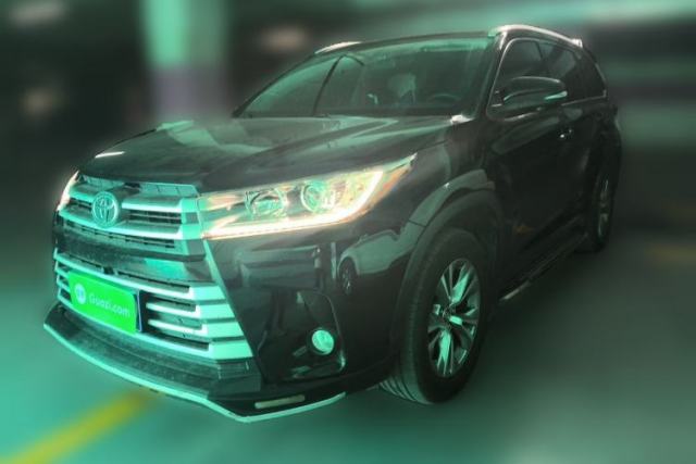 Used Toyota Highlander 2018 2.0T Two-Wheel Drive Elite Version 5 Seats China VI Standard