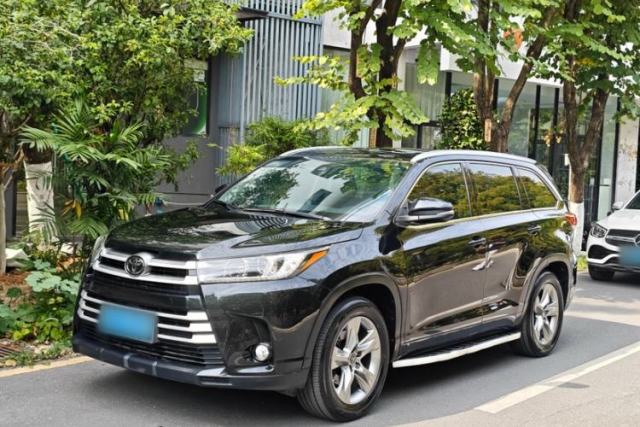Used Toyota Highlander 2018 2.0T Four-Wheel Drive Luxury Version 7 Seats China VI Standard