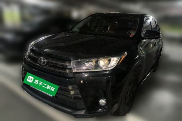 Used Toyota Highlander 2018 2.0T Four-Wheel Drive Knight Edition 7 Seats China VI Standard