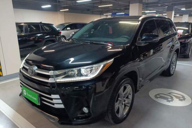 Used Toyota Highlander 2018 2.0T Four-Wheel Drive Luxury Edition 7 Seats China V Emission Standard