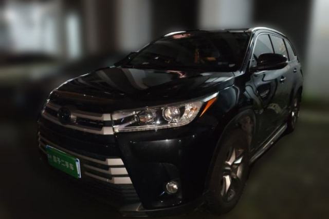 Used Toyota Highlander 2018 2.0T Four-Wheel Drive Luxury Version 7 Seats China VI Standard