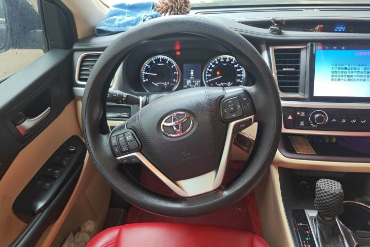 Used Toyota Highlander 2018 2.0T Four-Wheel Drive Elite Edition 7 Seats China VI Standard Steering Wheel