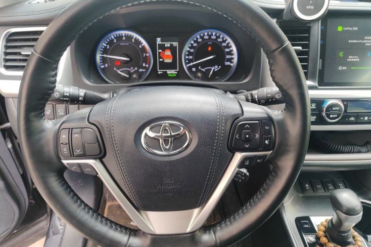 Used Toyota Highlander 2018 2.0T Four-Wheel Drive Supreme Edition 7-Seater China VI Steering Wheel