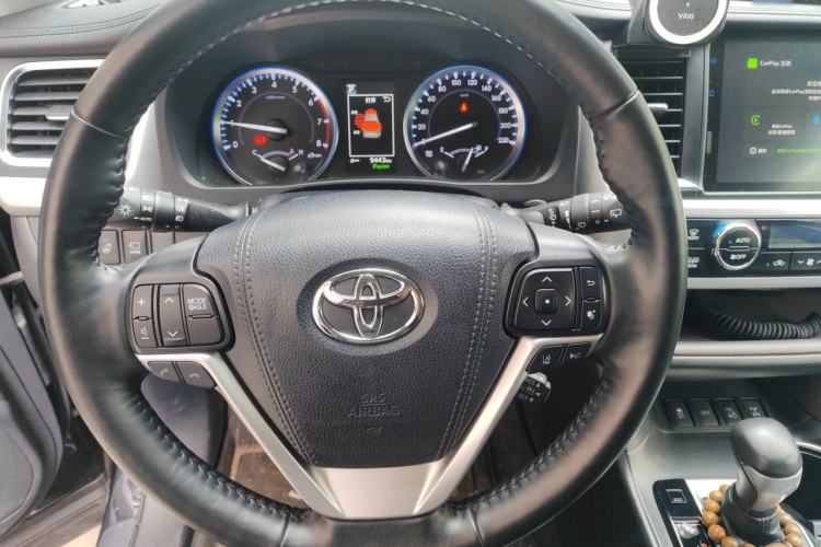 Used Toyota Highlander 2018 2.0T Four-Wheel Drive Supreme Edition 7-Seater China VI Steering Wheel