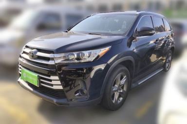 Used Toyota Highlander 2018 2.0T Four-Wheel Drive Luxury Version 7 Seats China VI Standard