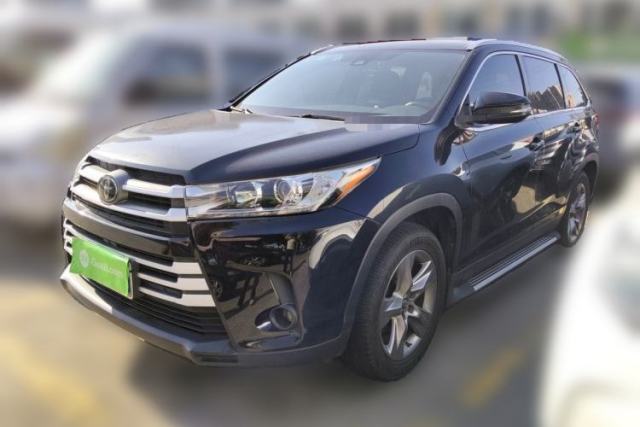Used Toyota Highlander 2018 2.0T Four-Wheel Drive Luxury Version 7 Seats China VI Standard