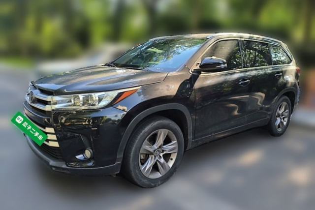 Used Toyota Highlander 2018 2.0T Four-Wheel Drive Luxury Version 7 Seats China VI Standard