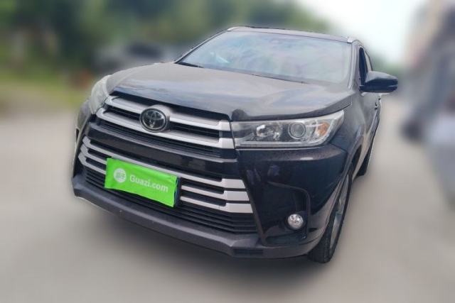 Used Toyota Highlander 2018 2.0T Four-Wheel Drive Luxury Version 7 Seats China VI Standard