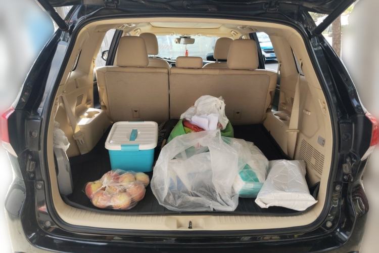 Used Toyota Highlander 2018 2.0T Four-Wheel Drive Supreme Edition 7-Seater China VI Trunk