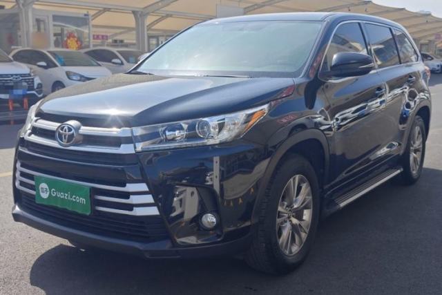 Used Toyota Highlander 2018 2.0T Four-Wheel Drive Elite Edition 7 Seats China VI Standard