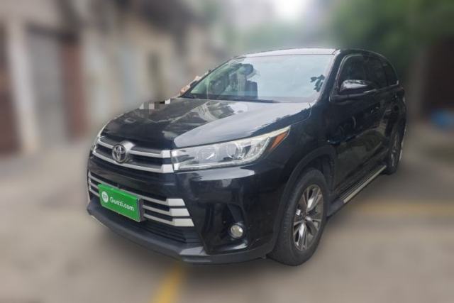 Used Toyota Highlander 2018 2.0T Two-Wheel Drive Elite Edition 7 Seats China VI Standard