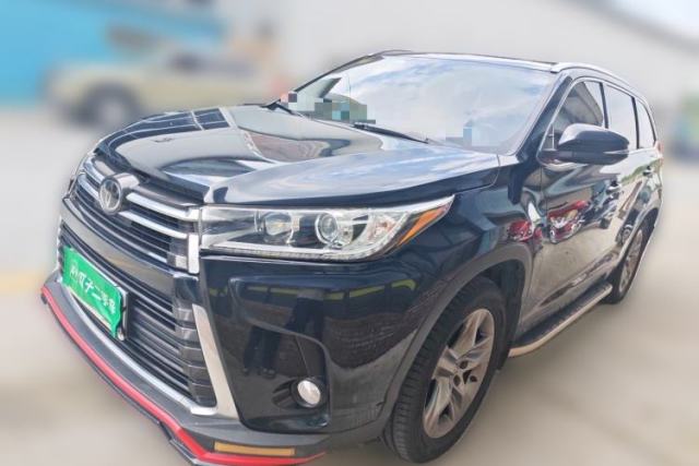 Used Toyota Highlander 2018 2.0T Four-Wheel Drive Prestige Version 7 Seats China V Emission Standard