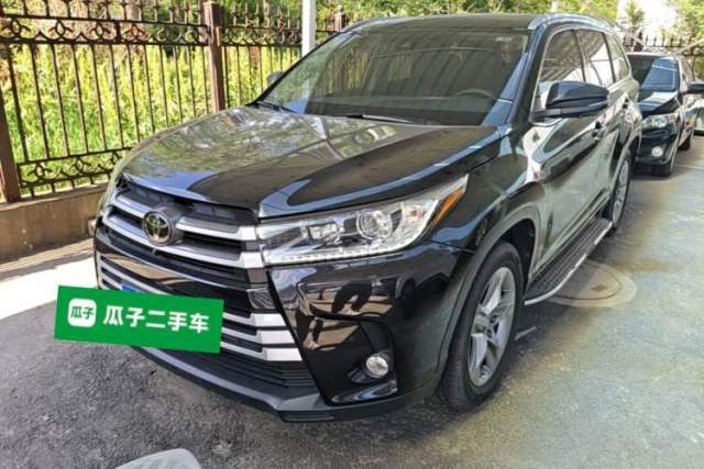 Used Toyota Highlander 2018 2.0T Four-Wheel Drive Luxury Edition 7 Seats China V Emission Standard