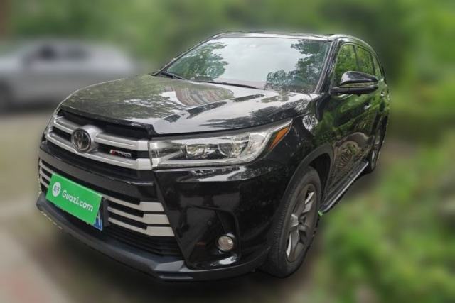 Used Toyota Highlander 2018 2.0T Four-Wheel Drive Luxury Edition 7 Seats China V Emission Standard