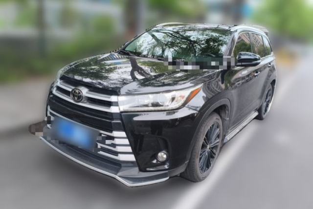 Used Toyota Highlander 2018 2.0T Two-Wheel Drive Luxury Edition 7 Seats China VI Standard