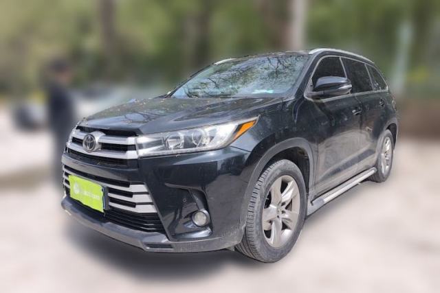 Used Toyota Highlander 2018 2.0T Four-Wheel Drive Luxury Version 7 Seats China VI Standard