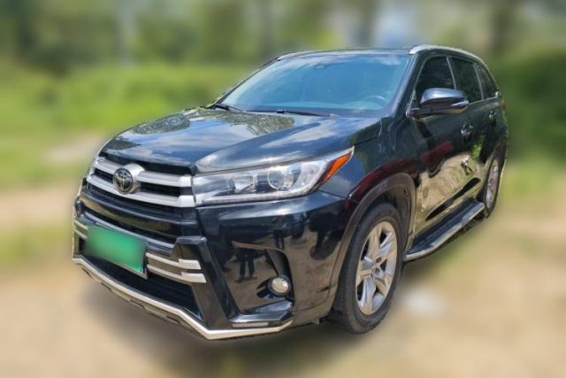 Used Toyota Highlander 2018 2.0T Four-Wheel Drive Luxury Edition 7 Seats China V Emission Standard