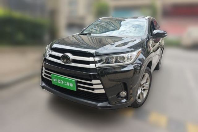Used Toyota Highlander 2018 2.0T Four-Wheel Drive Luxury Version 7 Seats China VI Standard