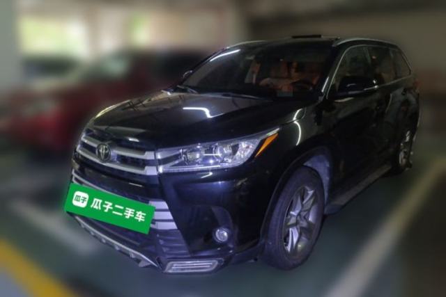 Used Toyota Highlander 2018 2.0T Four-Wheel Drive Luxury Version 7 Seats China VI Standard