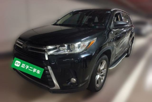 Used Toyota Highlander 2018 2.0T Four-Wheel Drive Prestige Version 7 Seats China V Emission Standard