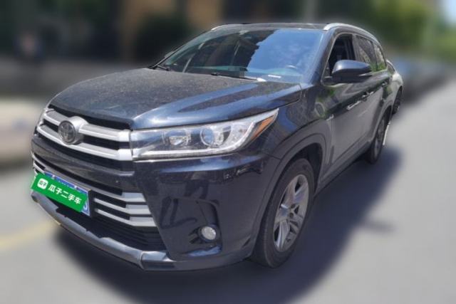 Used Toyota Highlander 2018 2.0T Four-Wheel Drive Luxury Version 7 Seats China VI Standard
