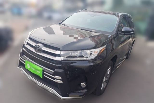 Used Toyota Highlander 2018 2.0T Four-Wheel Drive Luxury Version 7 Seats China VI Standard
