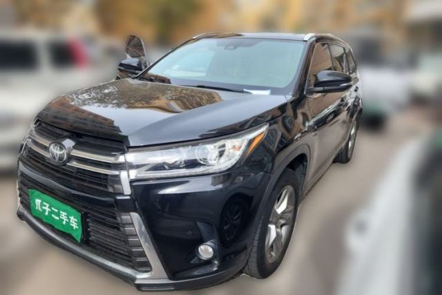 Used Toyota Highlander 2018 2.0T Four-Wheel Drive Prestige Version 7 Seats China V Emission Standard