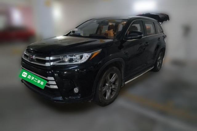 Used Toyota Highlander 2018 2.0T Four-Wheel Drive Luxury Version 7 Seats China VI Standard