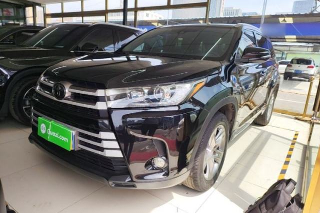 Used Toyota Highlander 2018 2.0T Four-Wheel Drive Luxury Version 7 Seats China VI Standard