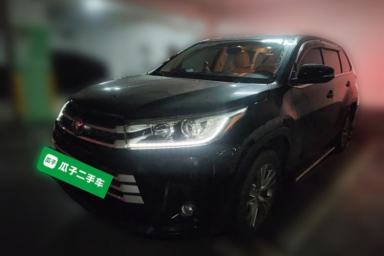 Used Toyota Highlander 2018 2.0T Two-Wheel Drive Elite Edition 7 Seats Emission Standard China V