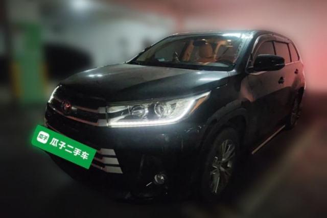 Used Toyota Highlander 2018 2.0T Two-Wheel Drive Elite Edition 7 Seats Emission Standard China V