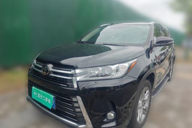 Used Toyota Highlander 2018 2.0T Four-Wheel Drive Prestige Version 7 Seats China V Emission Standard