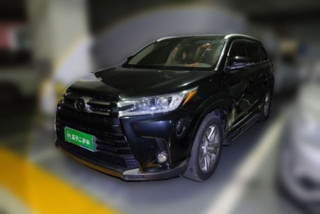 Used Toyota Highlander 2018 2.0T Four-Wheel Drive Luxury Version 7 Seats China VI Standard