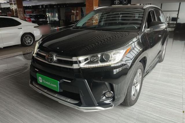 Used Toyota Highlander 2018 2.0T Four-Wheel Drive Luxury Version 7 Seats China VI Standard